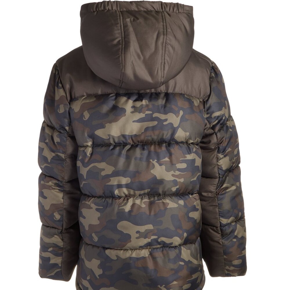 S ROTHSCHILD & CO Toddler & Little Boys Camo Puffer Coat Size 2T - Picture 2 of 4